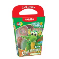 Масса для лепки Paulinda Super Dough Cool Dragon Дракон зеленый PL-081378-13