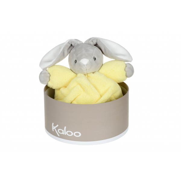 Мягкая игрушка Kaloo Neon Кролик желтый 18.5 см в коробке K962318