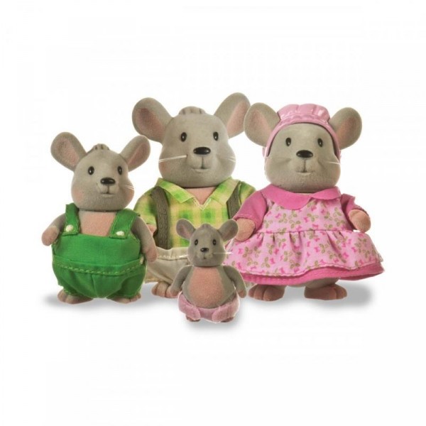 Набор фигурок Lil Woodzeez Семья Мышей 6003Z