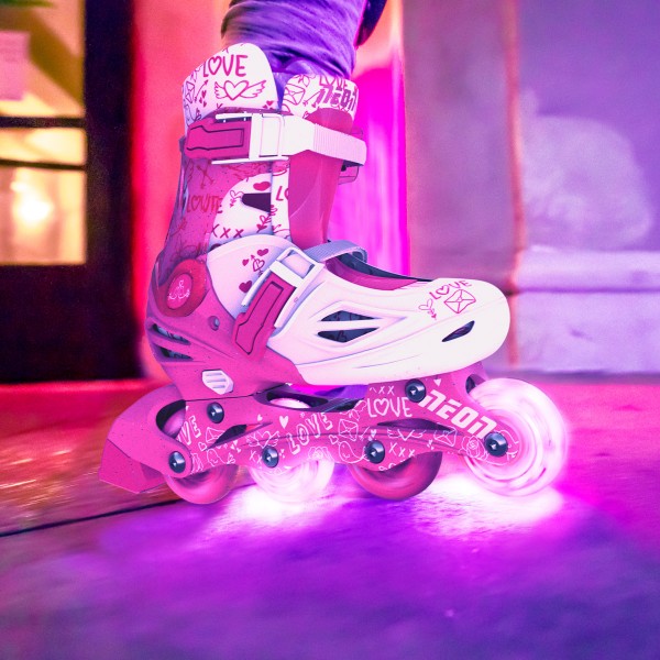 Роликовые коньки Neon Inline Skates Розовый (Размер 34-38) NT08P4