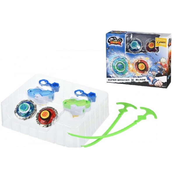 Волчок Auldey Infinity Nado Стандарт баттл Super Whisker Blade Небесний Вихор + Клинок YW624313