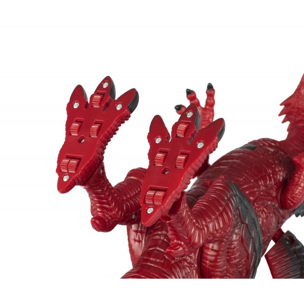 Динозавр Same Toy Dinosaur Planet Дракон красный со светом и звуком RS6139AUt