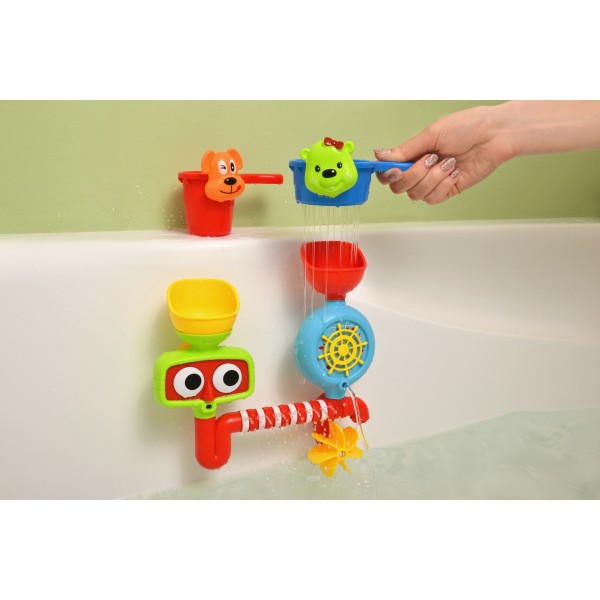 Игрушки для ванной Puzzle Water Fall с аксесуарами 9905Ut
