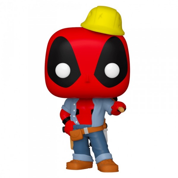 Коллекционная фигурка Funko POP! Bobble Marvel Deadpool 30th Construction Worker (Exc) 54688