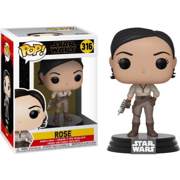 Коллекционная фигурка Funko POP! Bobble: Star Wars Ep 9: Rose 39888