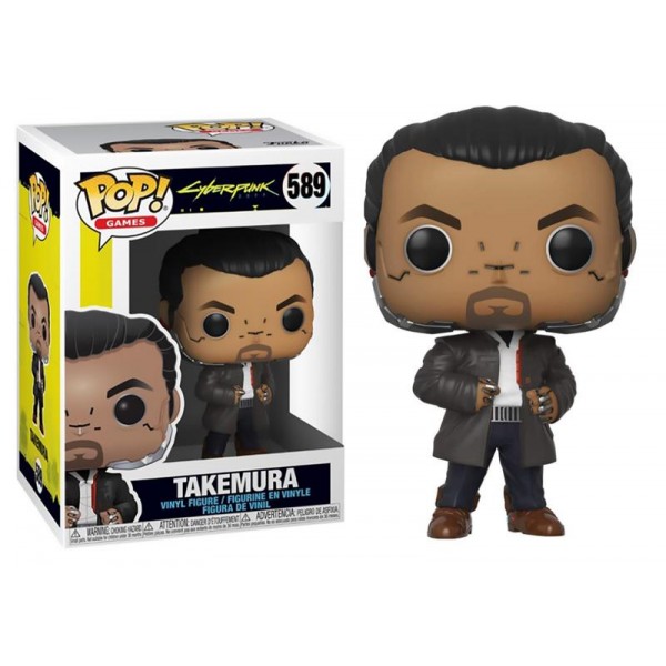 Коллекционная фигурка Funko Pop! Cyberpunk 2077: Takemura FUN2549684