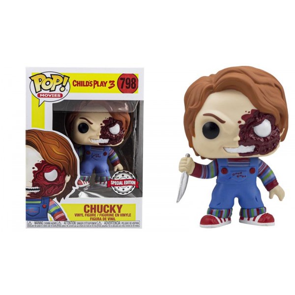 Коллекционная фигурка Funko POP! Vinyl: Horror S7: Chucky Half (BD) (Exc) 43032