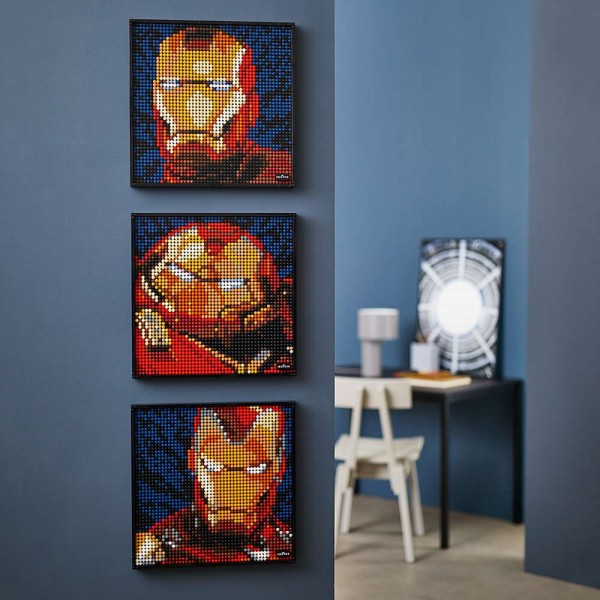 Конструктор LEGO Art Marvel studios Железный человек 31199