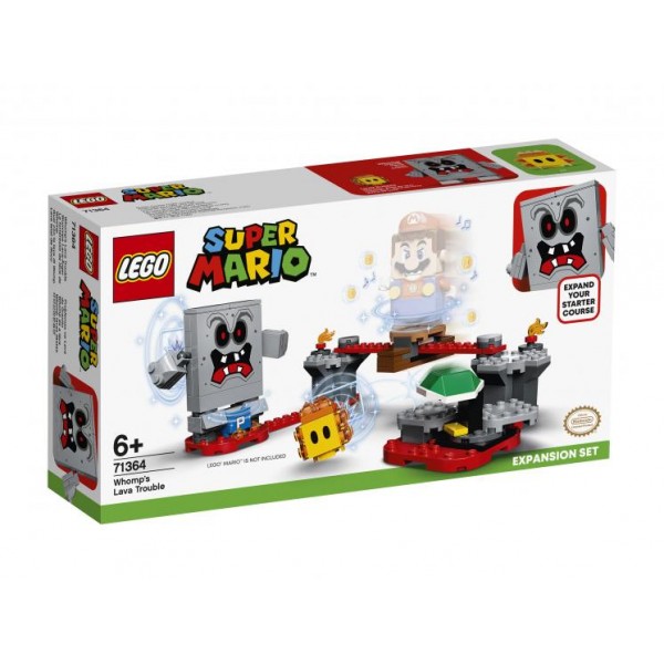 Конструктор LEGO Super Mario Бабах Преграды с лавой Дополнительный уровень 71364