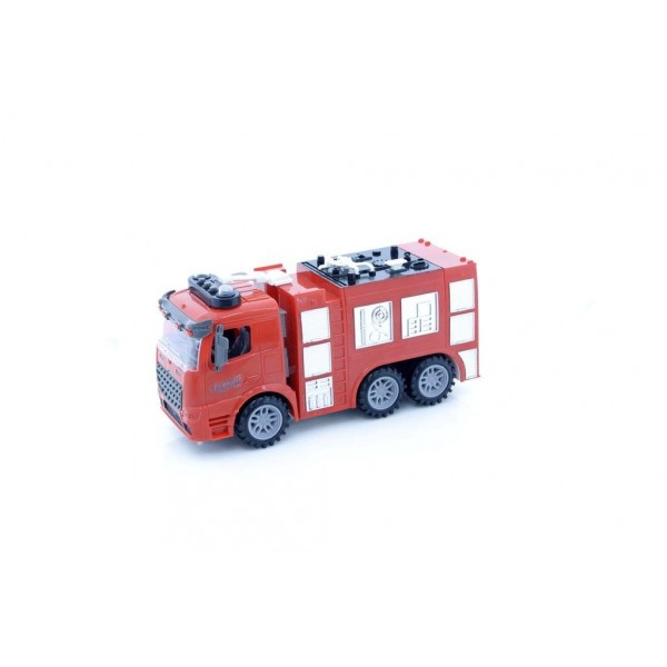 Машинка инерционная Same Toy Truck Пожарная машина со светом и звуком 98-618AUt