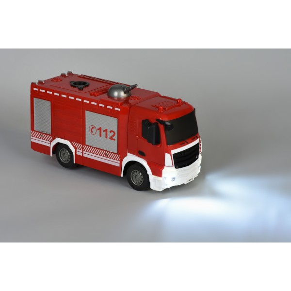 Машинка на радиоуправлении Same Toy Пожарная машина с распыльтелем воды E572-003