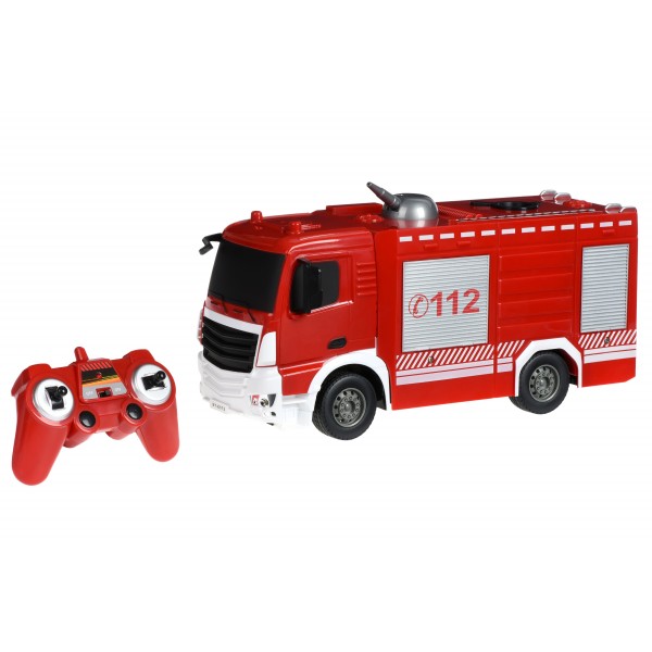 Машинка на радиоуправлении Same Toy Пожарная машина с распыльтелем воды E572-003