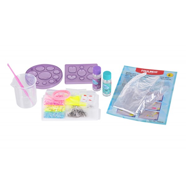 Набор для творчества Paulinda Crystal glue DIY "Бижутерия 17 в 1" PL-199639