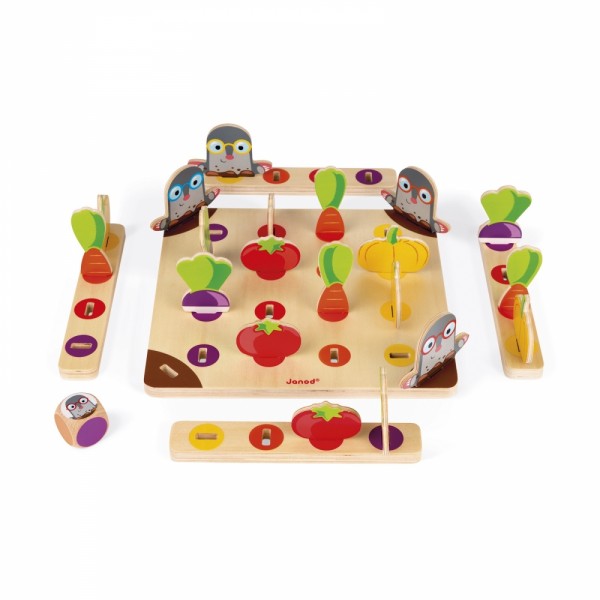Настольная игра Janod Осторожно! Кроты! J08246
