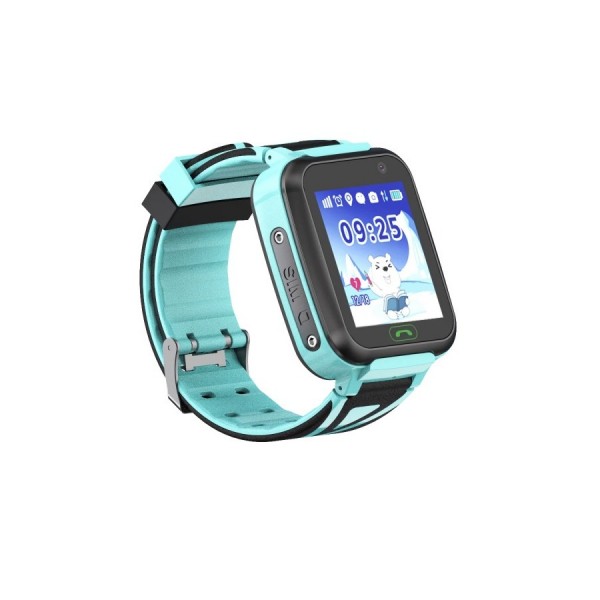 Детские телефон-часы с GPS трекером GOGPS К07 синие