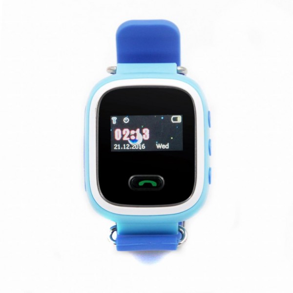 Детские телефон-часы с GPS трекером GOGPS ME K11 Синие