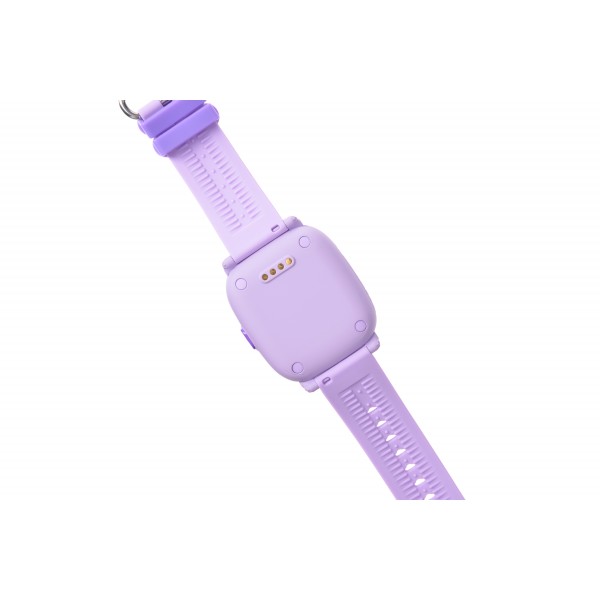 Детские телефон-часы с GPS трекером GOGPS ME K25 Пурпурные