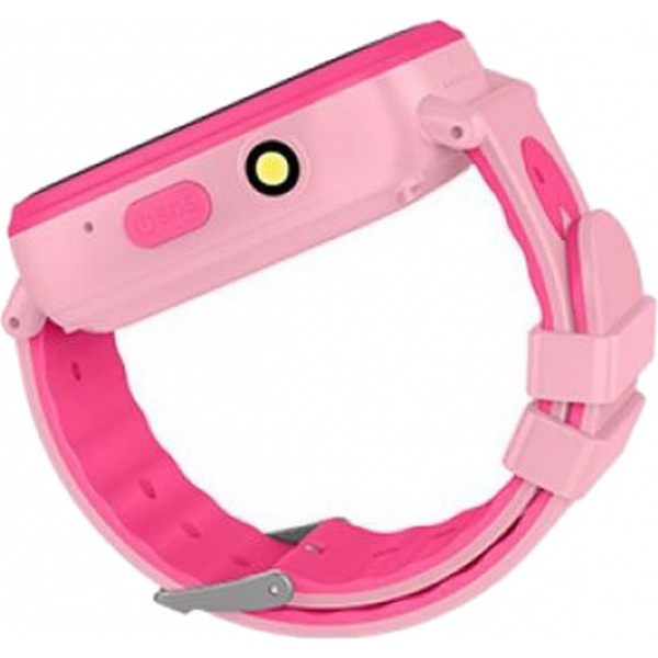 Детские телефон-часы с GPS трекером GOGPS ME K14 Розовые