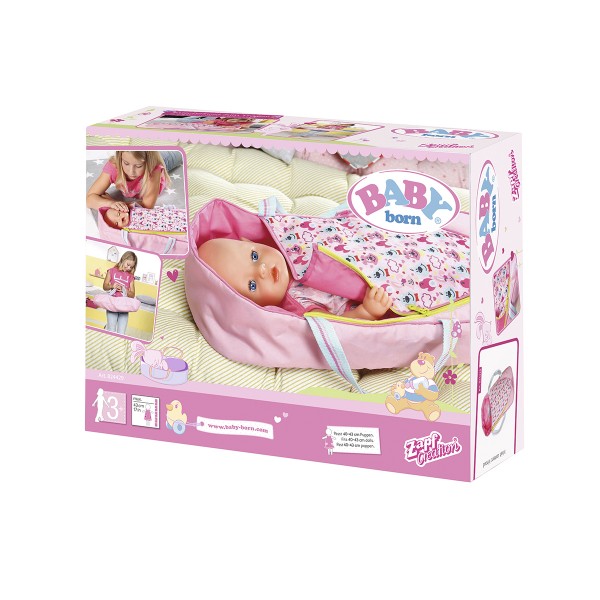 Люлька-переноска для куклы Baby Born 2 в 1 - Яркие Сны 824429