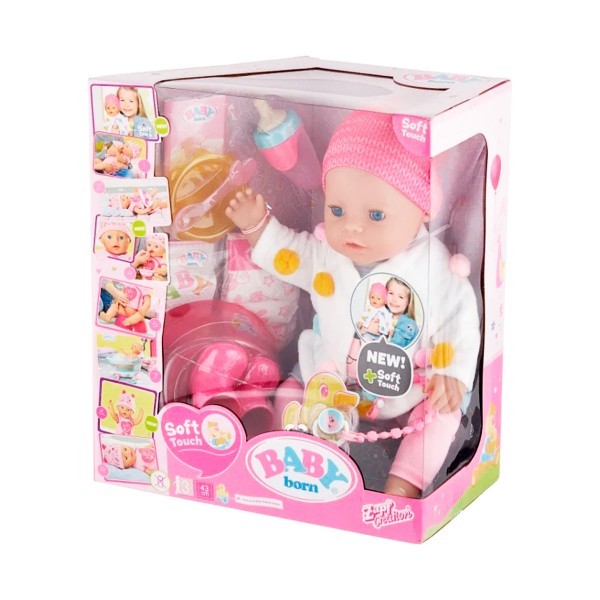 Кукла Baby Born серии "Нежные объятия" - Стильный Лук (43 cm, с аксессуарами) 826690