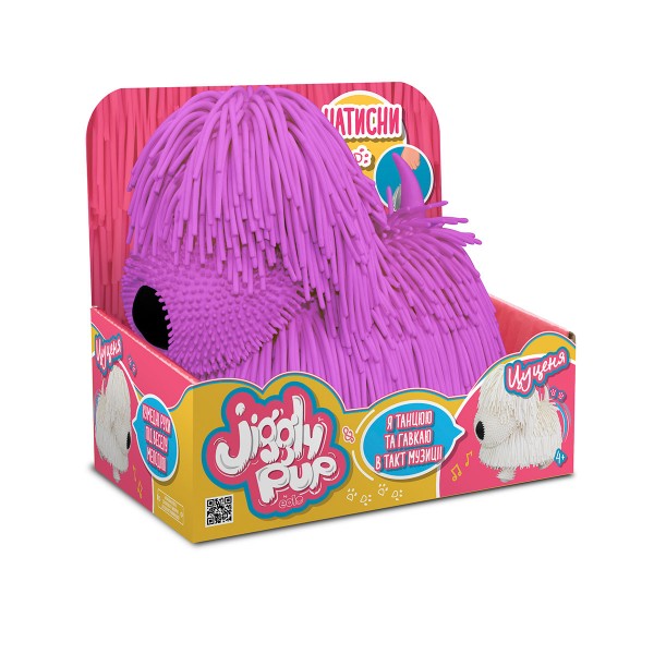Интерактивная игрушка Jiggly Pup - Озорной щенок (фиолетовый) JP001-WB-PU