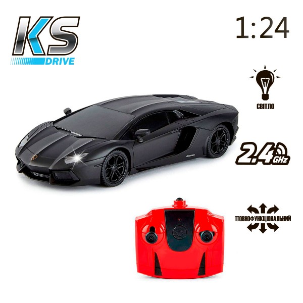 Автомобиль KS Drive на радиоуправлении - Lamborghini Aventador LP 700-4 2.4Ghz 124GLBB