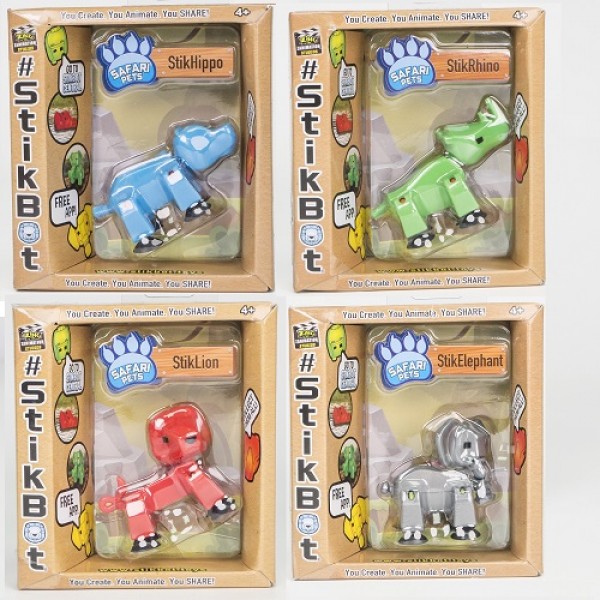 Фигурка для анимационного творчества Stikbot Safari Pets TST622SF