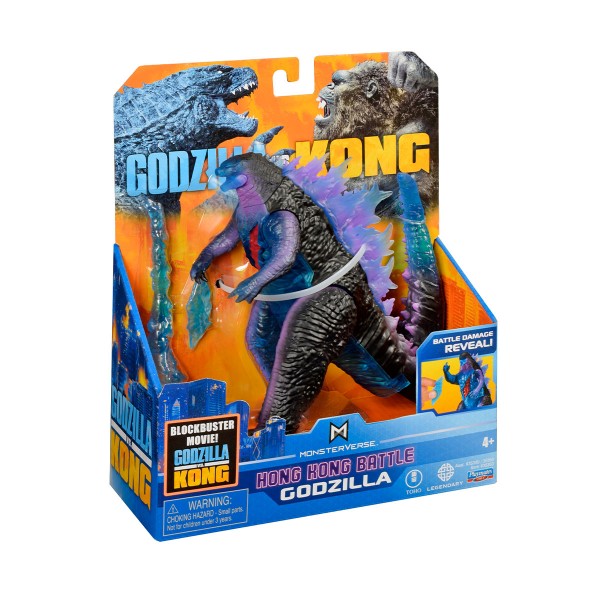 Фигурка Godzilla vs. Kong - Годзилла с боевыми ранами и лучом 35353