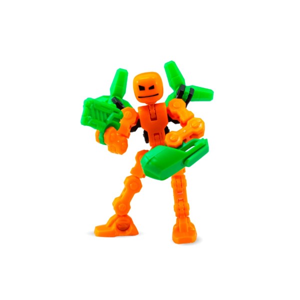 Игровой набор для анимационного творчества Klikbot S1 - Студия (2 экскл. фигурки, штатив, зеленая) TST2600G