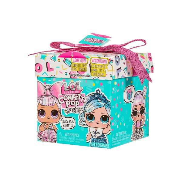 Игровой набор с куклой LOL Surprise! "Confetti Pop" - День рождения Лол 589969