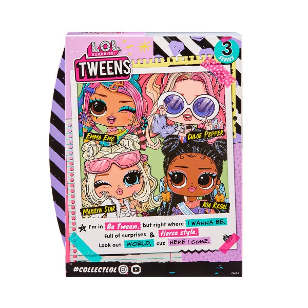 Игровой набор с куклой LOL Surprise! "Tweens" S3 - Хлоя Пеппер Chloe Pepper Лол 584056