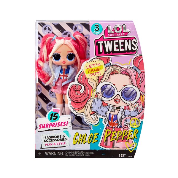 Игровой набор с куклой LOL Surprise! "Tweens" S3 - Хлоя Пеппер Chloe Pepper Лол 584056