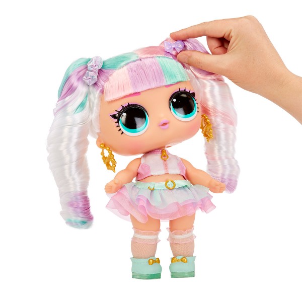 Игровой набор с мега куклой LOL Surprise "Big Baby Hair Hair Hair" - Единорог Лол 579717