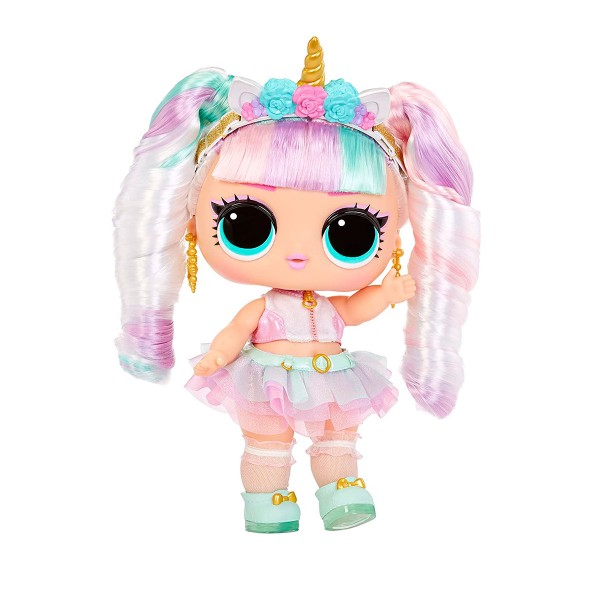 Игровой набор с мега куклой LOL Surprise "Big Baby Hair Hair Hair" - Единорог Лол 579717