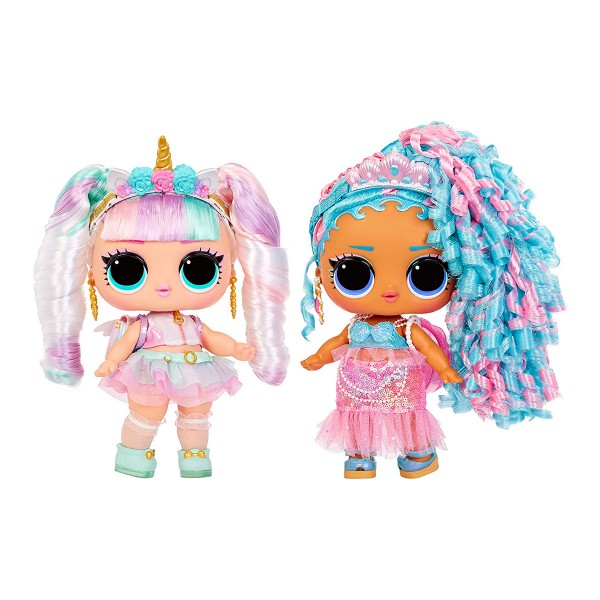 Игровой набор с мега куклой LOL Surprise "Big Baby Hair Hair Hair" - Единорог Лол 579717