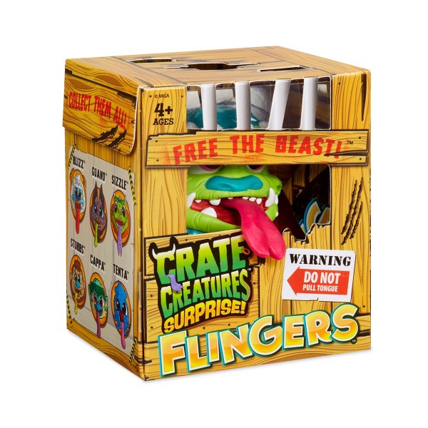 Интерактивная Игрушка Crate Creatures Surprise! Серии "Flingers" - Кросис 551805-C