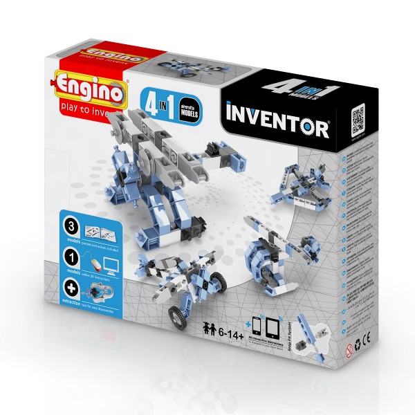 Конструктор серии Inventor 4 в 1 - Самолеты 433