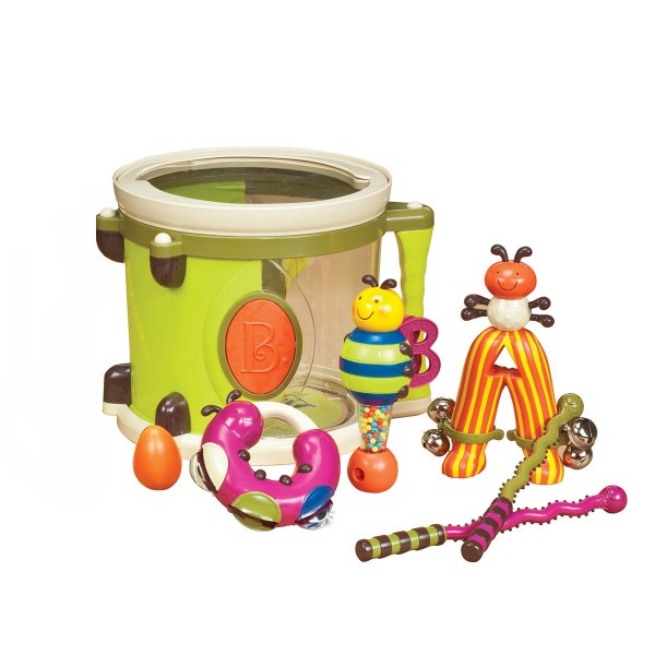 Музыкальная игрушка - Парам-Пам-Пам (8 инструментов, в барабане) BX1007Z