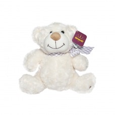 Мягкая игрушка - Медведь (белый, с бантом, 33 cm) 3301GMB