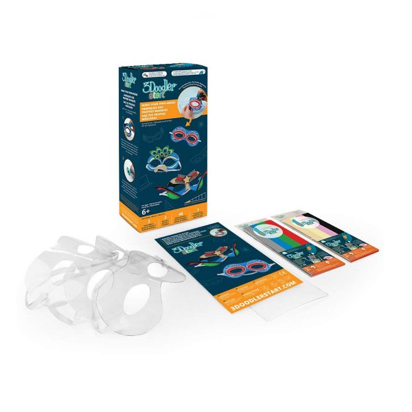 Набор аксессуаров для 3D-ручки 3Doodler Start – Маскарад 8SMKMASK3R