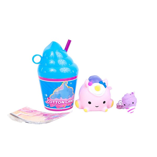 Набор ароматных игрушек-антистресс Smooshy Mushy-Сквиш-Мякиш серии"СТАКАНЧИК СМУЗИ"S2(2 сквиши,акс.) 174933-R2N