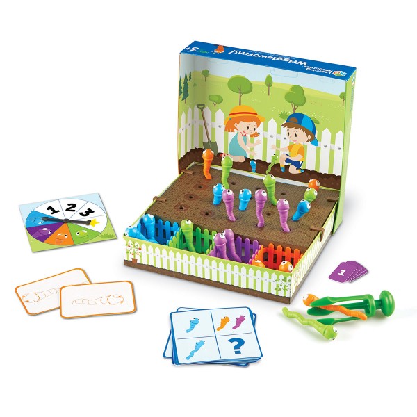 Обучающий игровой набор-сортер Learning Resources - Поймай червячка LER5552
