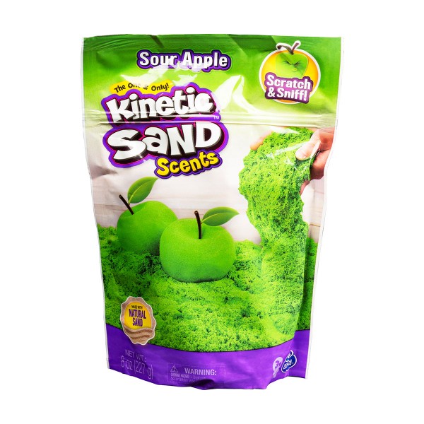 Песок для детского творчества с ароматом - Kinetic Sand Карамельное Яблоко 71473A