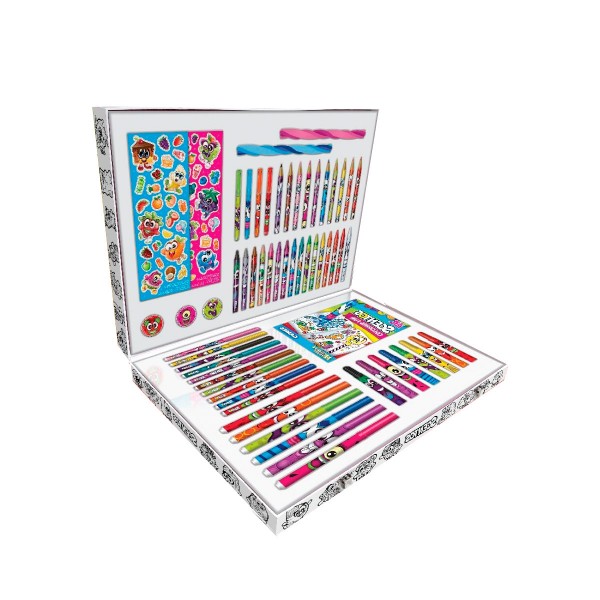 Ароматный набор для творчества - Арт-кейс (карандаши, ручки, маркеры, фломастеры, наклейки) 30081