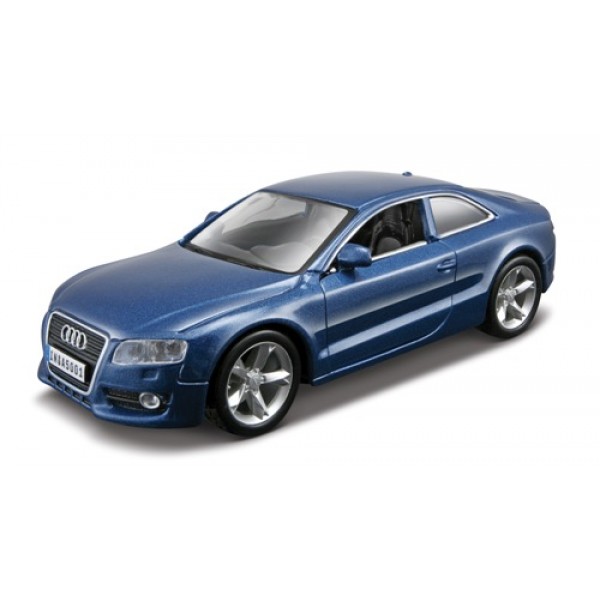 Автомодель - Audi A5 (ассорти синий металлик, белый, 1:32) 18-43008