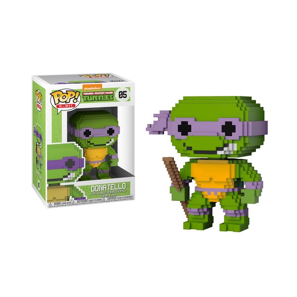 Игровая фигурка Funko Pop! серии "Черепашки-ниндзя" - Донателло 8-Бит 22983