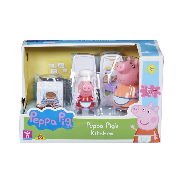 Игровой мини-набор Peppa - Кухня Пеппы (кухонная техника, 2 фигурки) 6148