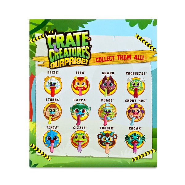 Интерактивная Игрушка Crate Creatures Surprise! Серии "Flingers" - Тента 551805-T