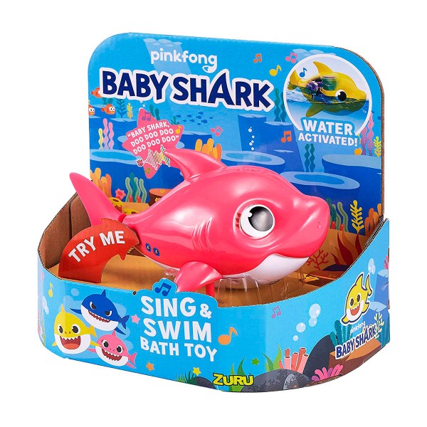 Интерактивная игрушка для ванны Robo Alive серии "Junior" - Mommy Shark 25282P