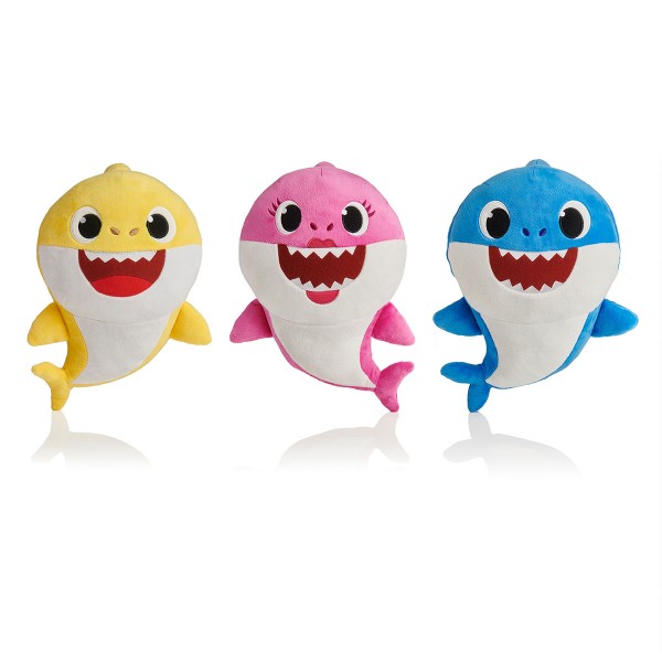 Интерактивная мягкая игрушка Baby Shark - Папа Акуленка 61032